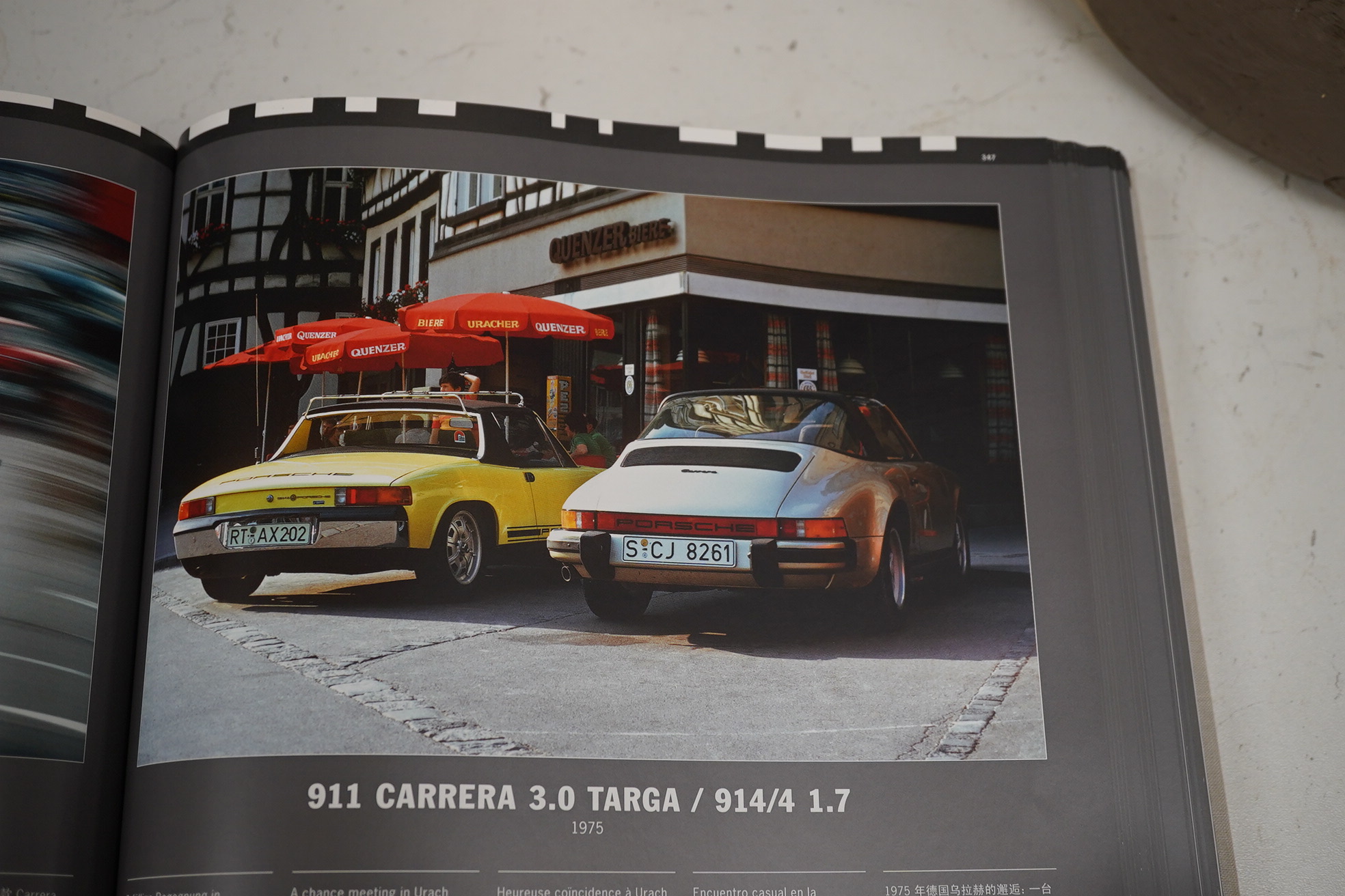 A copy of 911 x 911 Edition Porsche Museum book. Condition - good